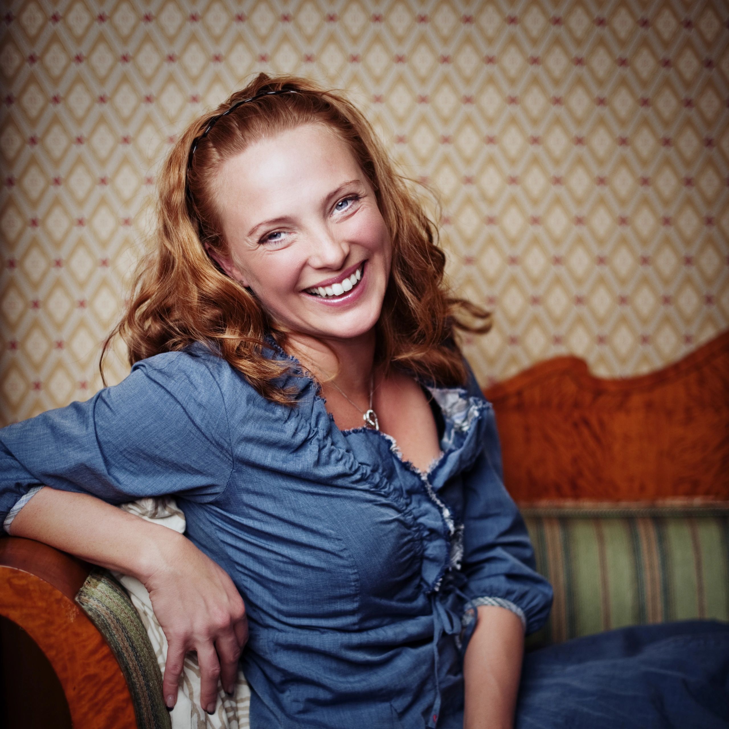 Portrait of a smiling mature guest